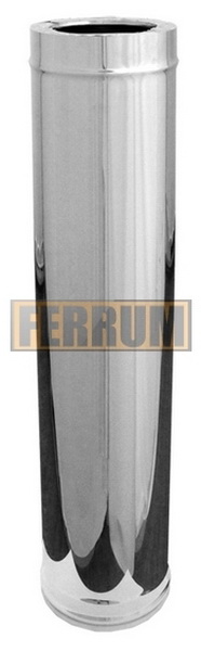 Сэндвич FERRUM 1м (430/0,8мм + нерж.) Ф150х210