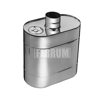 Бак для воды Ferrum Комфорт (201/1.0) эллиптический с трубой 50л Ф115