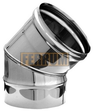 Колено угол 135 FERRUM (430/0,8 мм) ф110