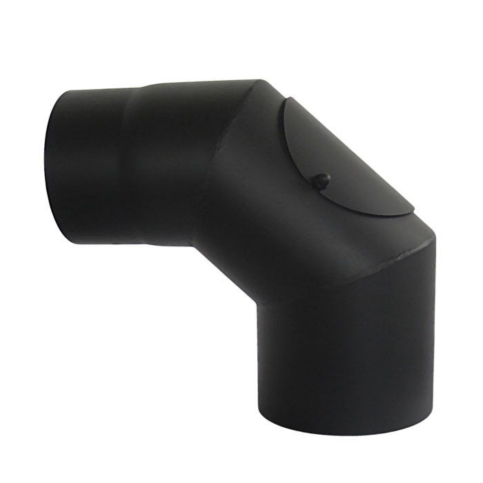 Колено фиксированное с ревизией KSR150/90-CZ2